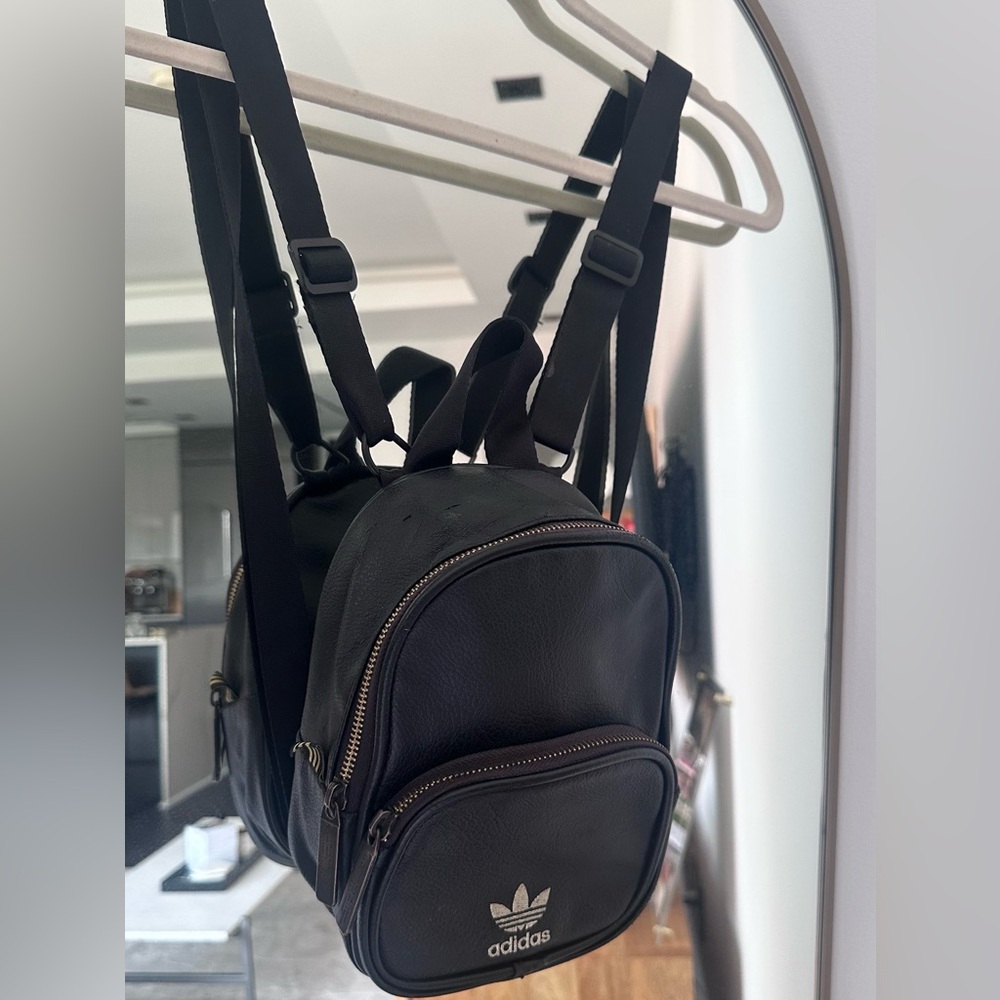 Adidas Classic Black Backpack - image 3